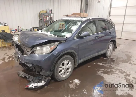 2014 Honda Cr-V Ex-L z USA, uszkodzony, nr VIN 2HKRM4H71EH687424